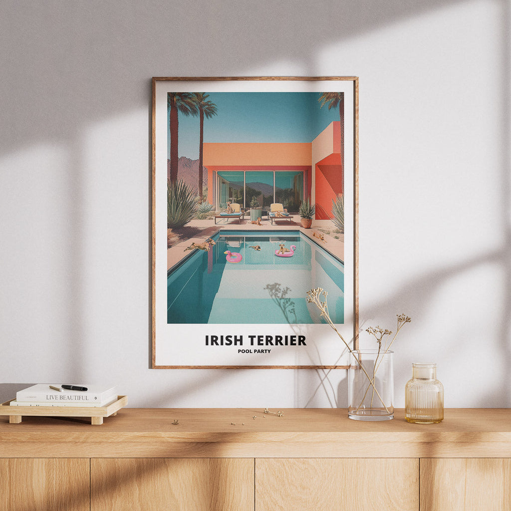 Irish Terrier Pool Party image 8