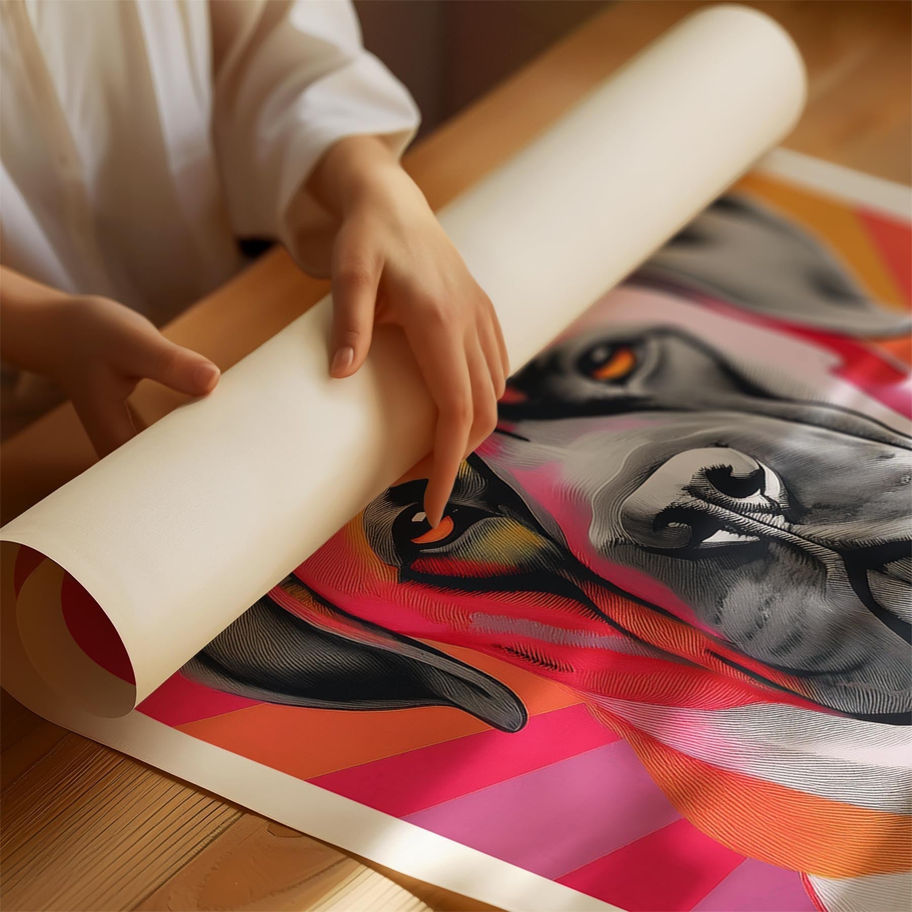 Mastiff Modern Pop Dog Series image 1