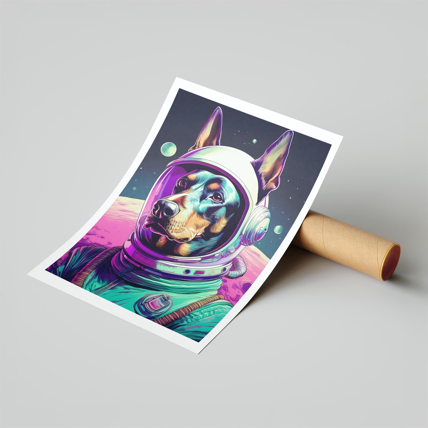 Doberman Space Dogs Series image 6