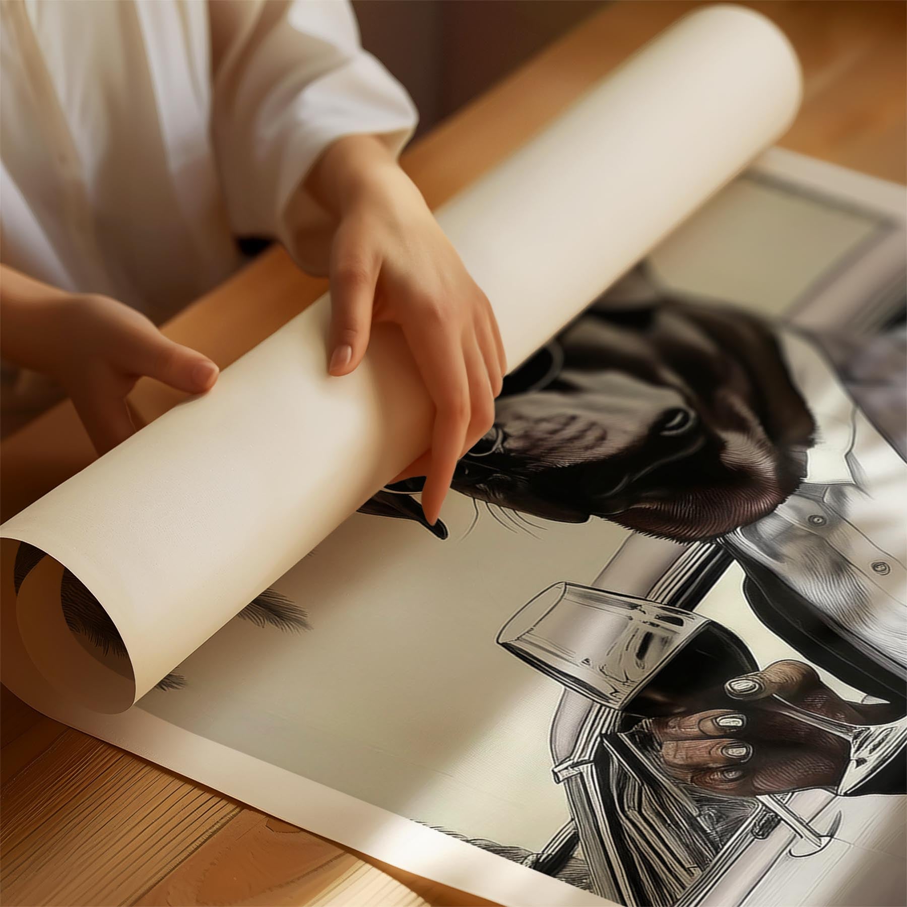 Rottweiler The Distinguished Gentleman Dog Series image 1