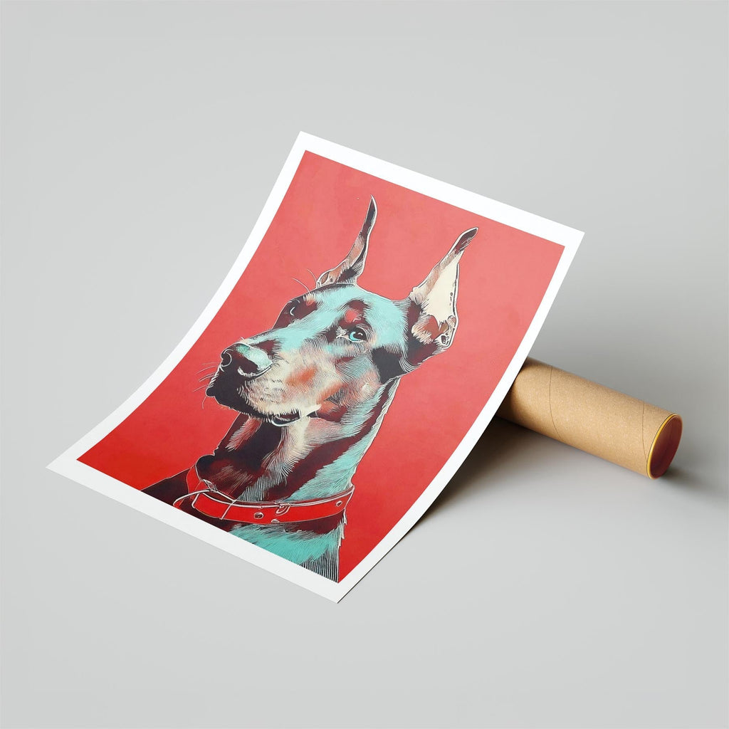 Doberman Red Dog Series image 6