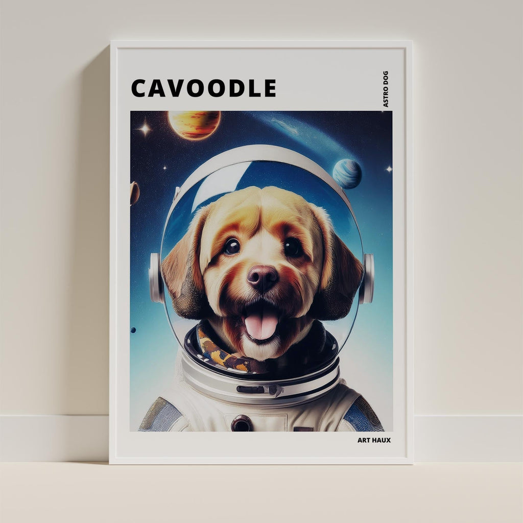 Cavoodle Astronaut Dog Series with Text Astro Dog image 9