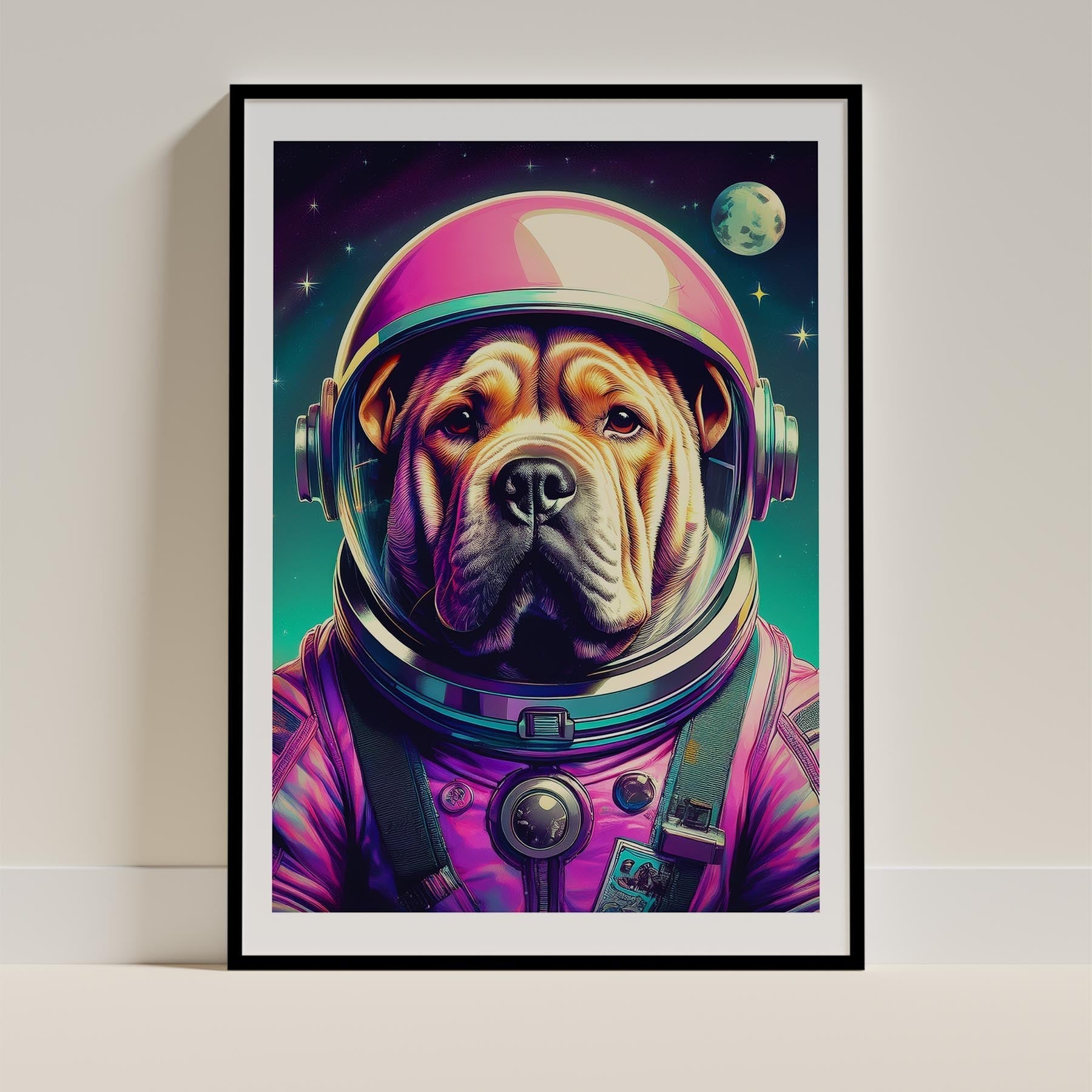 Shar Pei Space Dogs Series image 0