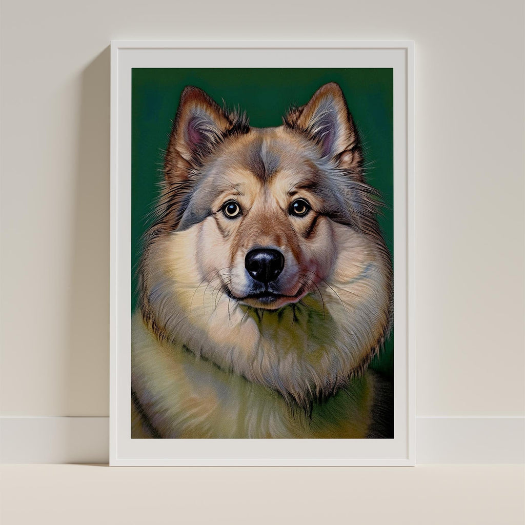 Samoyed Green Painted Series image 9