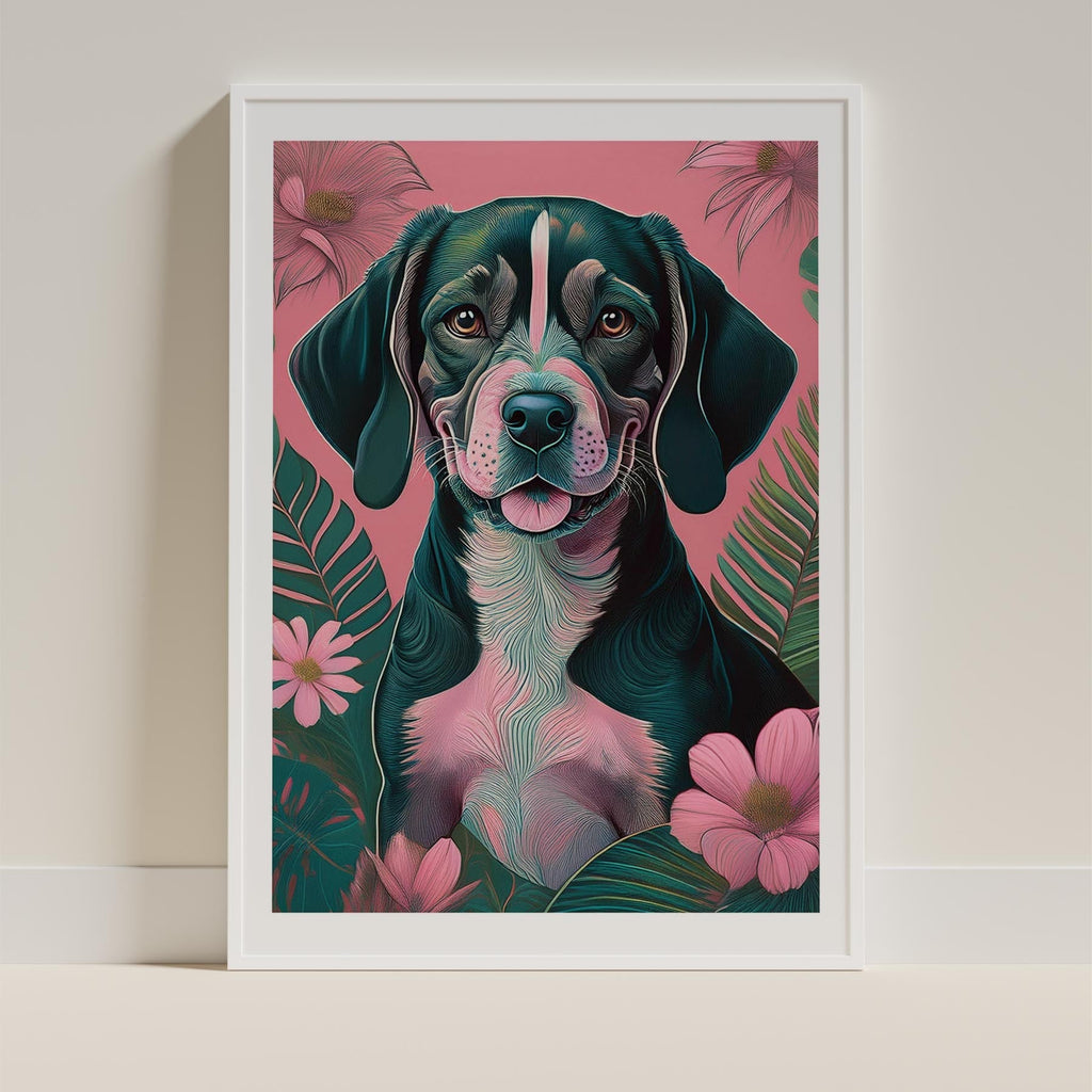 Beagle Flowery Dog image 18