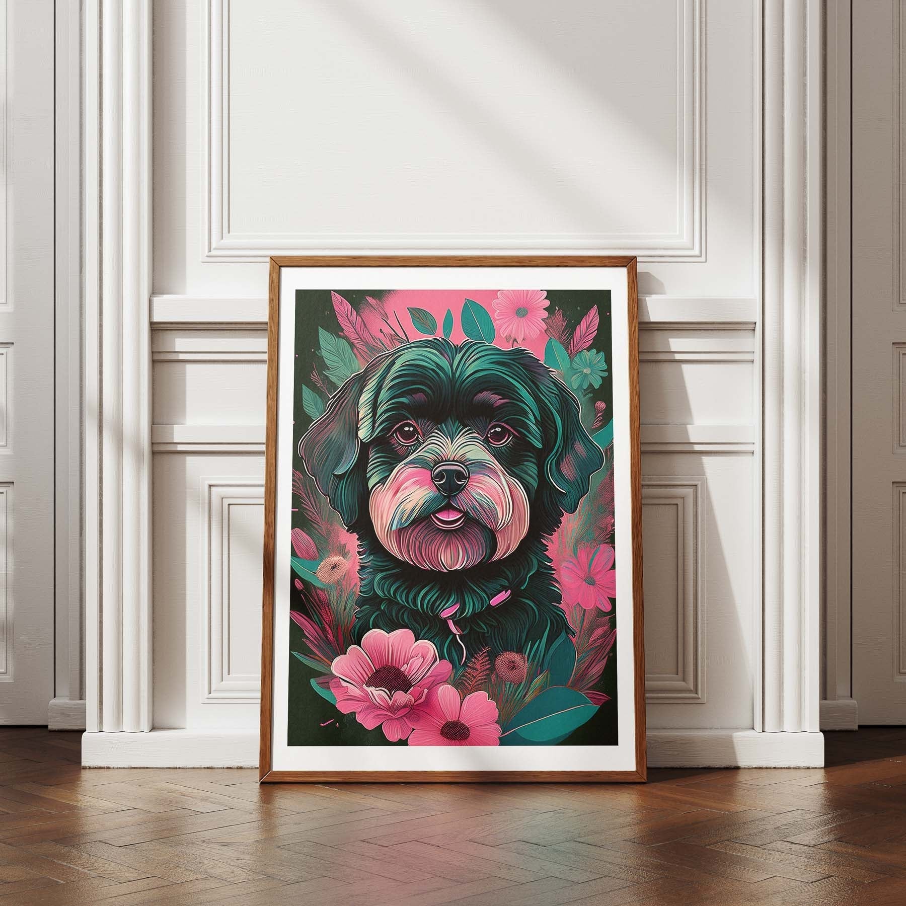 Bichon Frise Flowery Dog image 4