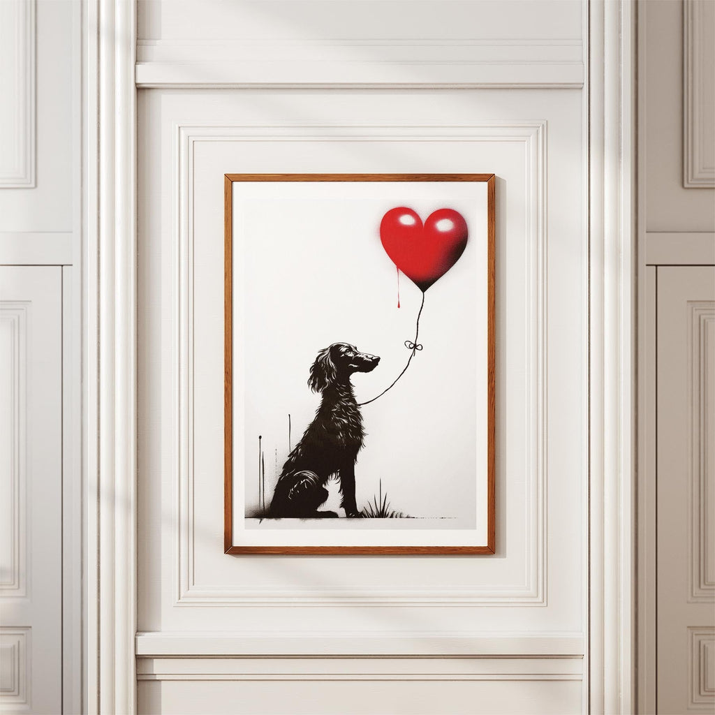 Borzoi DOGSY Series inspired by the Art of Banksy image 3