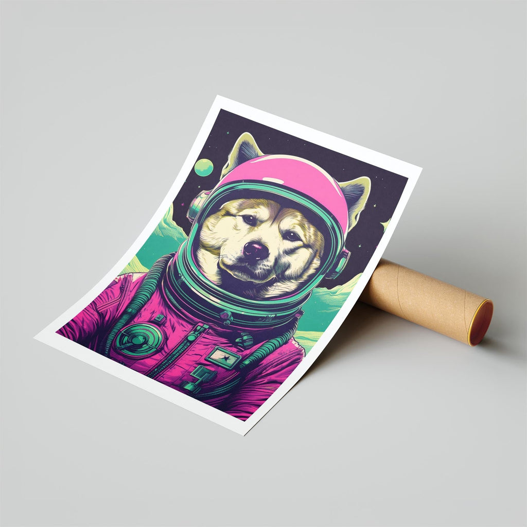 Akita Inu Space Dogs Series image 6